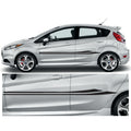 23CSG058 Car Side Graphics X 2 1500mm x 78mm Will Fit Any Car Van Universal Stickers Decals