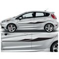 23CSG063 Car Side Graphics X 2 1500mm x 115mm Will Fit Any Car Van Universal Stickers Decals