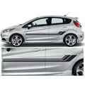 23CSG064 Car Side Graphics X 2 1500mm x 131mm Will Fit Any Car Van Universal Stickers Decals