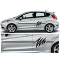 23CSG066 Car Side Graphics X 2 1500mm x 315mm Will Fit Any Car Van Universal Stickers Decals