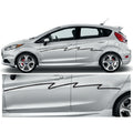 23CSG069 Car Side Graphics X 2 1500mm x 115mm Will Fit Any Car Van Universal Stickers Decals