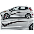 23CSG070 Car Side Graphics X 2 1500mm x 278mm Will Fit Any Car Van Universal Stickers Decals
