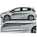 23CSG074 Car Side Graphics X 2 1500mm x 226mm Will Fit Any Car Van Universal Stickers Decals
