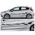 23CSG076 Car Side Graphics X 2 1500mm x 185mm Will Fit Any Car Van Universal Stickers Decals