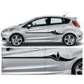 23CSG078 Car Side Graphics X 2 1500mm x 200mm Will Fit Any Car Van Universal Stickers Decals