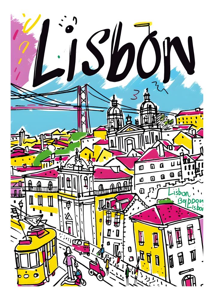 TT2 Trendy Travel Poster Printed | Premium Waterproof & Tear Resistant Full Colour Posters