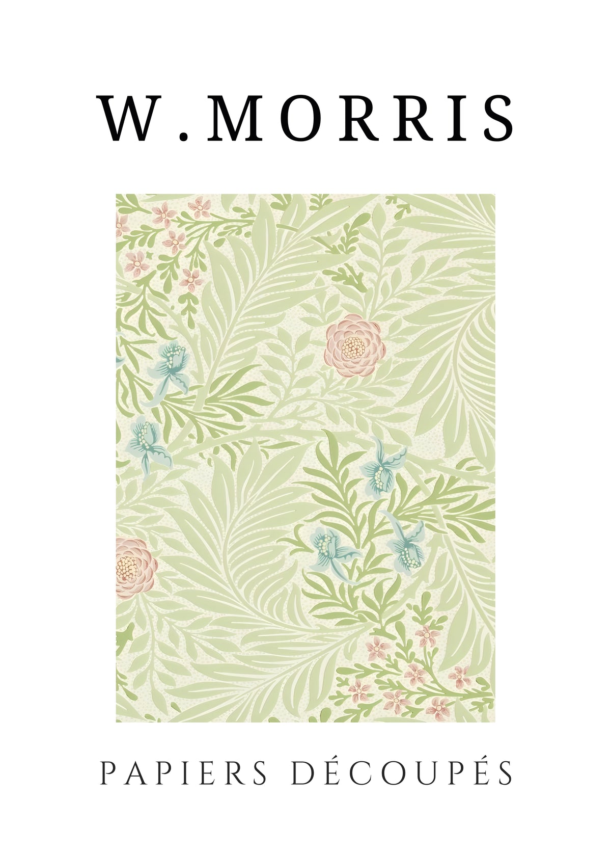 WMO23 W Morris Poster Printed | Premium Waterproof & Tear Resistant Full Colour Posters