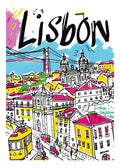 TT23 Lisbon Printed | Premium Waterproof & Tear Resistant Full Colour Posters