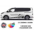 25C1-8 Campervan Graphic Motorhomes And Campervans Various Designs Available
