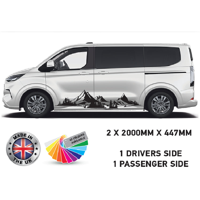 25C1-8 Campervan Graphic Motorhomes And Campervans Various Designs Available