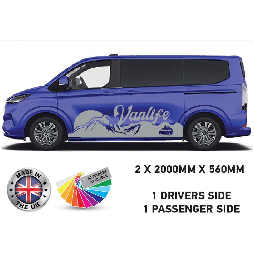 25CL07 Van Life Campervan Graphic Motorhomes And Campervans