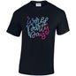 World Party Day Cotton T-Shirt Available in Black Grey and White TM25CL11