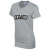 Friend Cotton T-Shirt Available in Grey and White TF25CL13