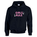 HCL15 Girls Rule Unisex Cotton Hoodie Various Sizes & Colours Available