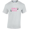 Girls Rule Cotton T-Shirt Available in Black Grey and White TM25CL15