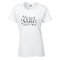 Stay Beautiful T-Shirt Available in Black Grey and White TF25CL18
