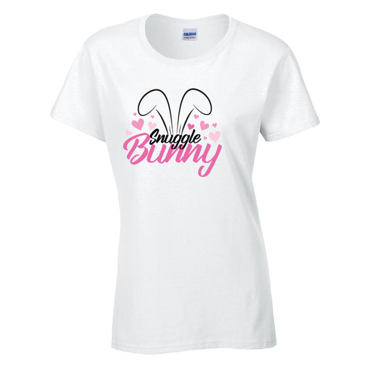 Snuggle Bunny T-Shirt Available in Black Grey and White TF25CL21