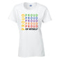Proud Of Myself T-Shirt Available in Black Grey and White TF25CL23