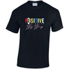 Positive Thinking Mental Health Cotton T-Shirt Available in Black Grey and White TM25CL24
