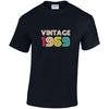 Vintage 1969 Cotton T-Shirt Available in Black Grey and White TM25CL26