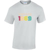 Vintage 1969 Cotton T-Shirt Available in Black Grey and White TM25CL26