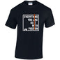 Everything You Like Do It With Passion Cotton T-Shirt Available in Black Grey and White TM25CL27