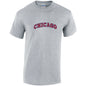Chicago Cotton T-Shirt Available in Black Grey and White TM25CL29