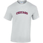 Chicago Cotton T-Shirt Available in Black Grey and White TM25CL29