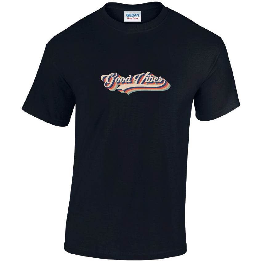 CL30 Good Vibes Unisex Cotton T-Shirts Various Sizes & Colours Available
