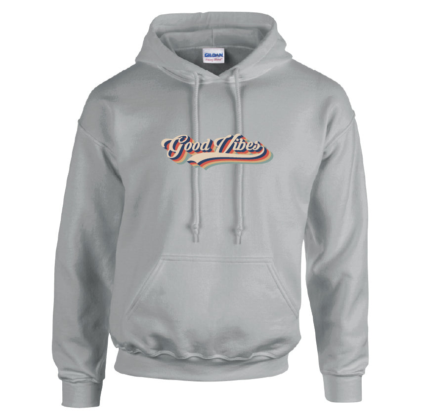 HCL30 Good Vibes Unisex Cotton Hoodie Various Sizes & Colours Available