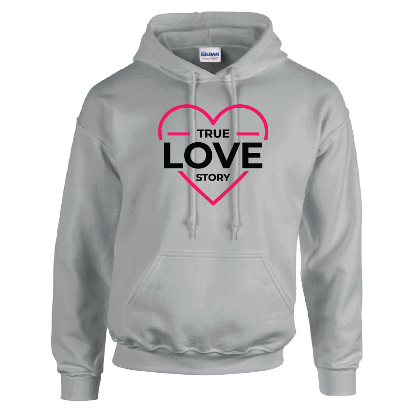 HCL32 True Love Story Unisex Cotton Hoodie Various Sizes & Colours Available