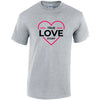 True Love Story Cotton T-Shirt Available in Black Grey and White TM25CL32