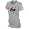 True Love Story T-Shirt Available in Black Grey and White TF25CL32