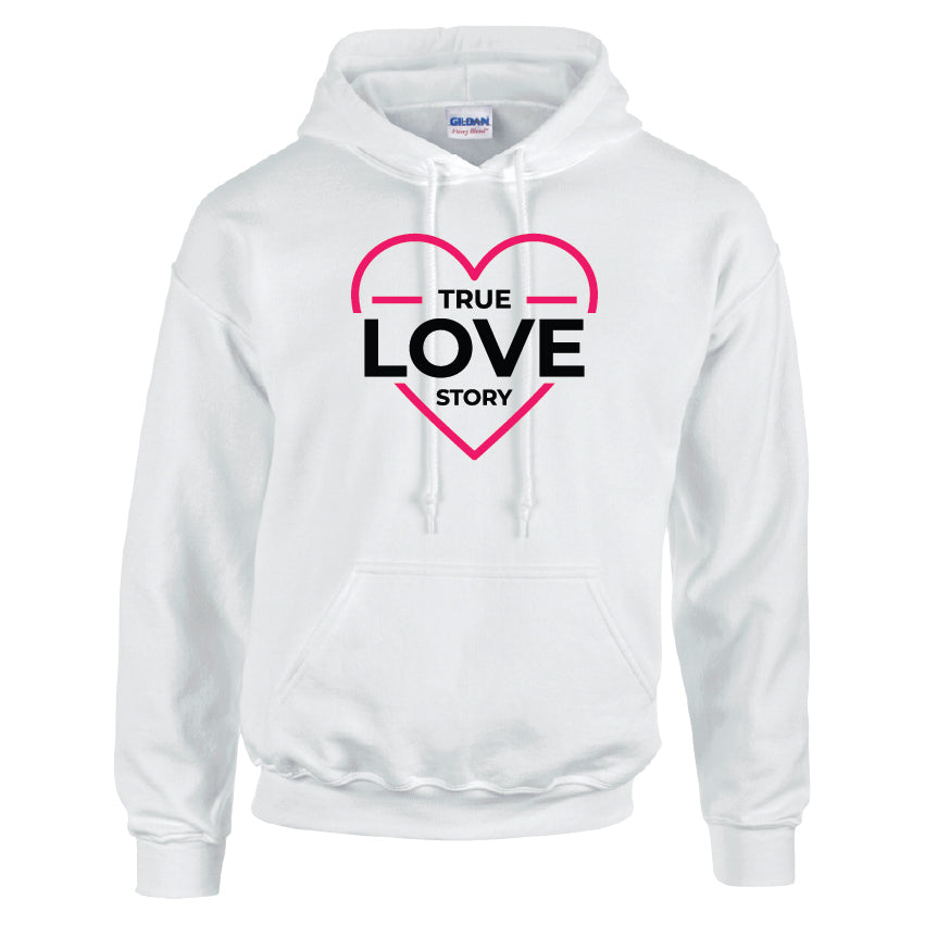 HCL32 True Love Story Unisex Cotton Hoodie Various Sizes & Colours Available