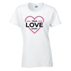True Love Story T-Shirt Available in Black Grey and White TF25CL32
