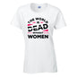 The World Is Dead Without Women T-Shirt Available in Black Grey and White TF25CL33