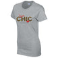 Stylish Chic T-Shirt Available in Black Grey and White TF25CL35