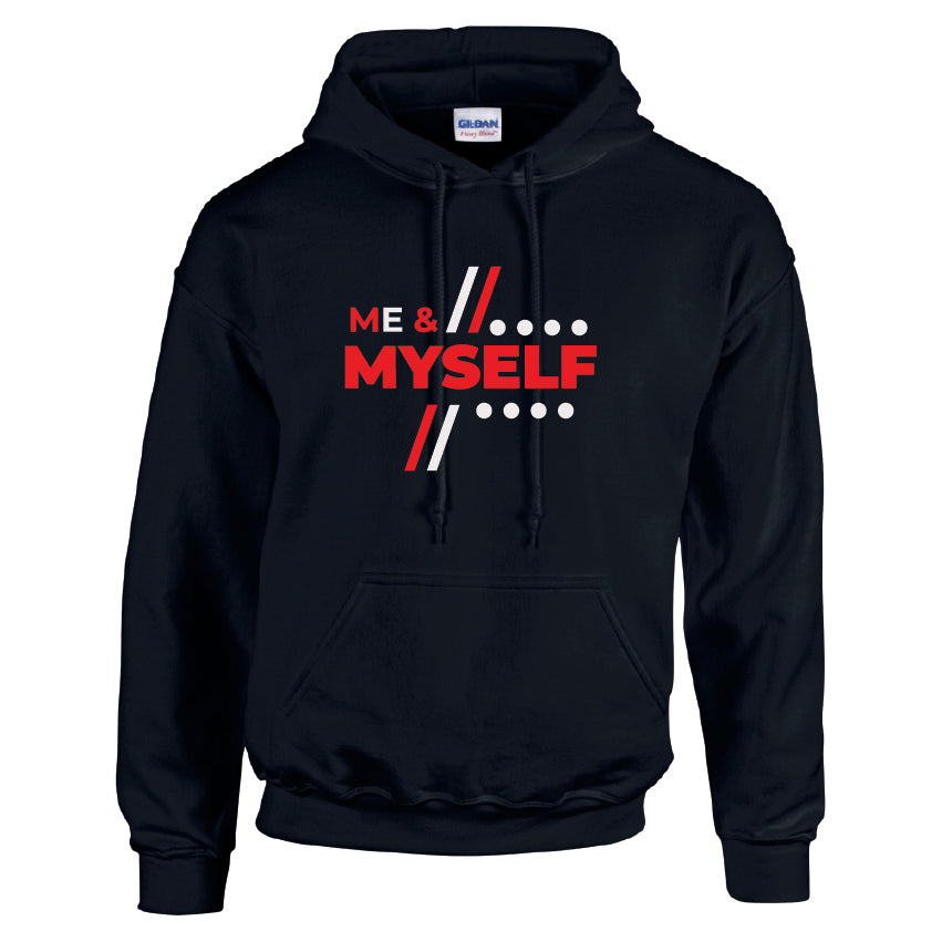 HCL36 Me & Myself Unisex Cotton Hoodie Various Sizes & Colours Available
