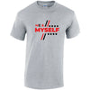 Me & Myself Cotton T-Shirt Available in Black Grey and White TM25CL36