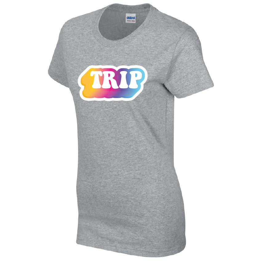 Trip Cotton T-Shirt Available in Black Grey and White TM25CL38