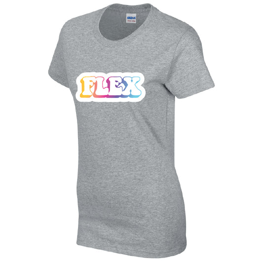 Flex T-Shirt Available in Black Grey and White TF25CL40