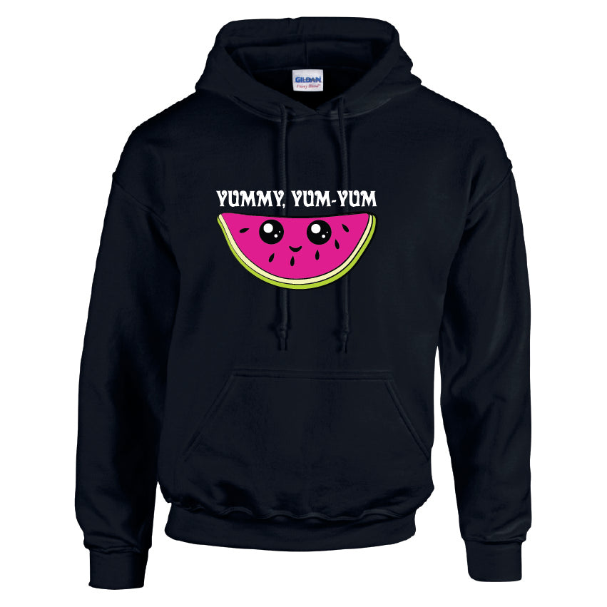 HCL41 Yummy Yum-Yum Unisex Cotton Hoodie Various Sizes & Colours Available
