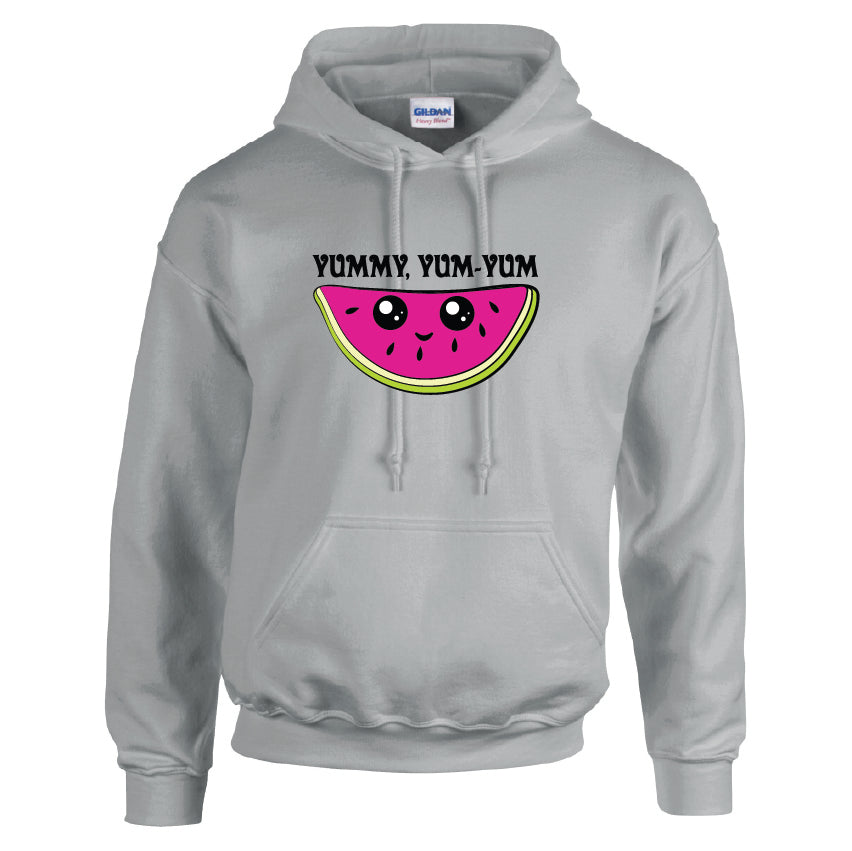 HCL41 Yummy Yum-Yum Unisex Cotton Hoodie Various Sizes & Colours Available