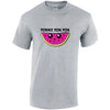 Yummy Yum-Yum Cotton T-Shirt Available in Black Grey and White TM25CL41