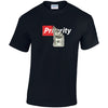 Priority Cotton T-Shirt Available in Black Grey and White TM25CL43