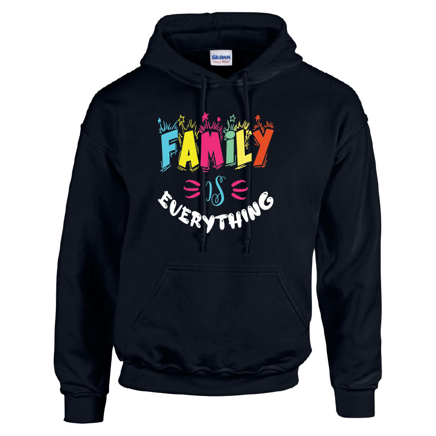 HCL45 Family Is Everything Unisex Cotton Hoodie Various Sizes & Colours Available