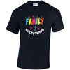 Family Is Everything Cotton T-Shirt Available in Black Grey and White TM25CL45