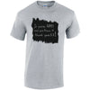 If You`re Happy And Know It Thank Your EX! Cotton T-Shirt Available in Black Grey and White TM25CL05