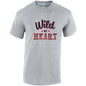 Wild At Heart Cotton T-Shirt Available in Black Grey and White TM25CL06