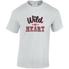 Wild At Heart Cotton T-Shirt Available in Black Grey and White TM25CL06